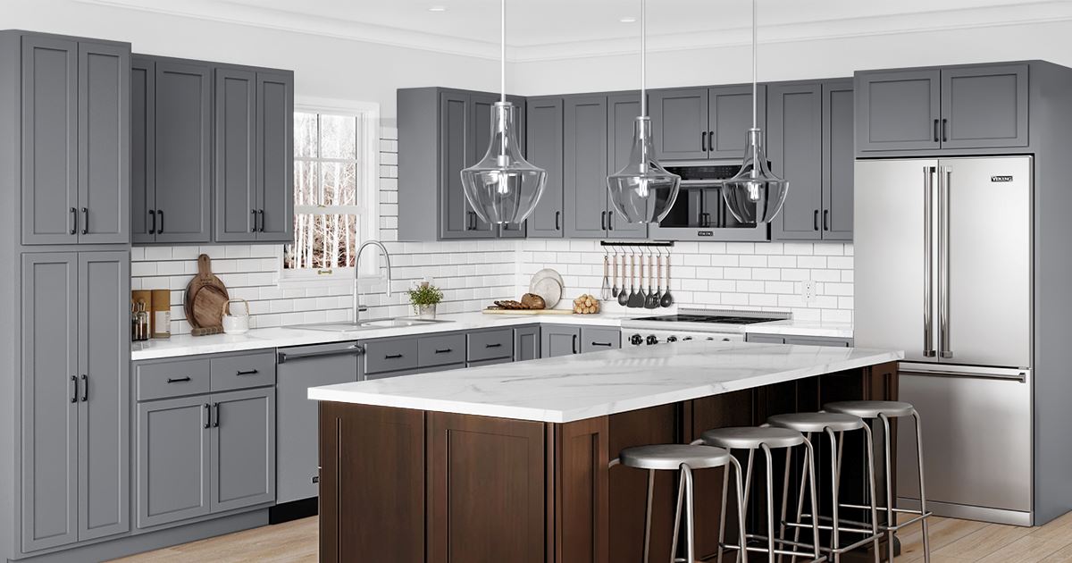 Optimize Storage with Asymmetrical Kitchen Cabinets