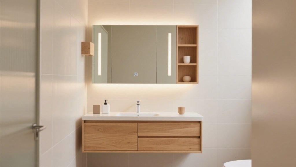 cabinets for tiny bathrooms